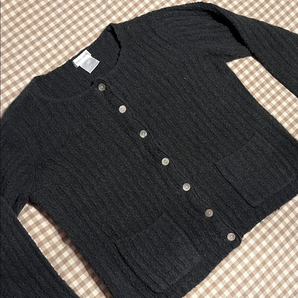 Vintage Pierre Cardin Button-Up Cardigan